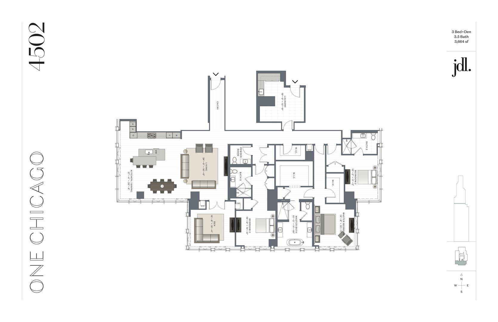 14 W Superior Street Unit: 4502